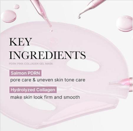 Woman peeling a transparent HydraVeil™ gel mask from her face