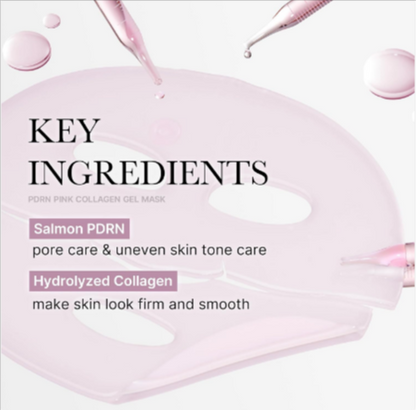 Woman peeling a transparent HydraVeil™ gel mask from her face